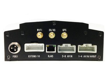 4CH/8CH 이동할 수 있는 차량 DVR의 무선 SD 카드 3G H.264 DVR PTZ 통제