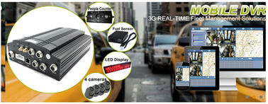 3G 차 SD 디지털 방식으로 비디오 녹화기 사진기 경보/4는 HDD MDVR에 수로를 열습니다