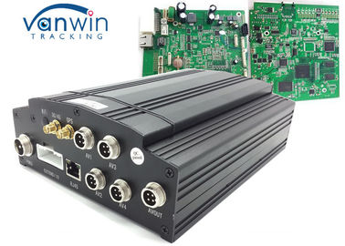 3G 차량 CCTV 4 채널 경보망 VW605를 추적하는 1T HDD 차 이동할 수 있는 DVR UPS