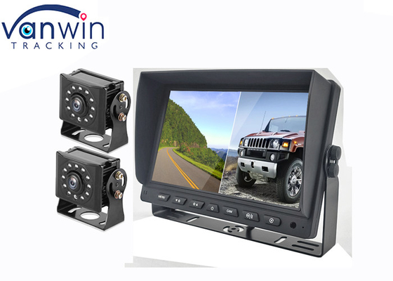 7' 9' 10' 2 Splits AHD 자동차 디스플레이 2 채널 비디오 녹화를 위한 TFT 자동차 모니터