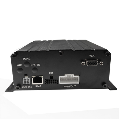 4G 라이브 비디오 6CH HDD 모바일 DVR 차량 CCTV GPS 추적 기기