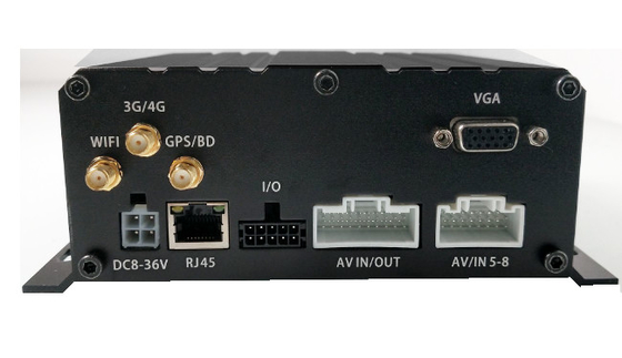 GPS 4G 와이파이 경보와 8CH HDD SSD SD 카드 모바일 DVR 카메라 시스템
