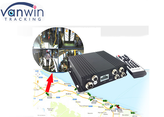 와이파이 연료 수준과 AHD 1080P 4G GPS SD 버스 모바일 드브르가 사람들 계수 시스템을 모니터링합니다