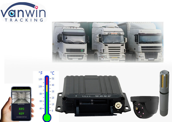 냉장고 트럭 함대 관리용 4G 온라인 비디오 GPS 추적 솔루션