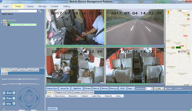 4 운전사 피로 감시 체계를 가진 수로 12V 24V HD 비디오 녹화기 MDVR