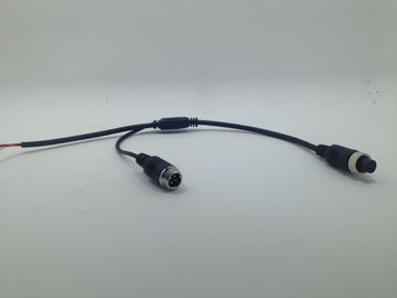 차 사진기 오디오 접합기, camera&amp;external 픽업/micphone를 위한 male형 커넥터 철사에 4개의 Pin 여성
