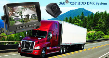 새로운 도착 4는 7 인치 HD 차 감시자에 4개의 사진기 입력을 가진 체계를 반전하는 수로를 열습니다