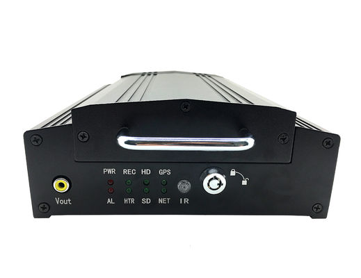 4 채널 1080P RS232 자동차 CCTV DVR SSD 하드 디스크 MDVR GPS 4G