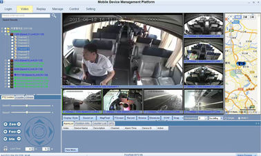 저장을 위한 차량 차 사진기 기록병 HDD를 위한 CCTV 8CH MDVR 차 DVR