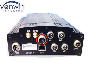 차를 위한 버스 CCTV 시스템 3G 모바일 DVR Ｇ 센서 와이파이 4CH HDD SD 카드 레코더