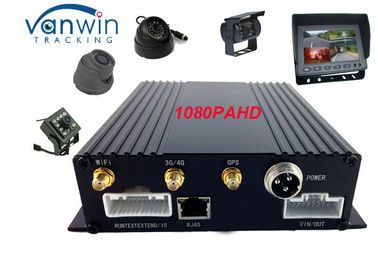 GPS 3G Wi-Fi HD 함대 관리를 위한 이동할 수 있는 DVR 4 사진기 SD 카드