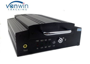 차량 HDD 이동할 수 있는 DVR 4CH AHD 720P의 순간 3G/4G 와이파이 차 dvr GPS G - 감지기
