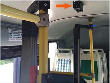 3G HDD 또는 SD 카드에 있는 버스 시스템 저장된 데이터에 있는 여객을 세어 두눈 버스 사람들