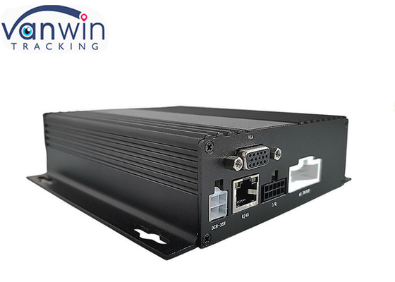 1080P AHD 듀얼 SD 보안 모바일 DVR 4Ch GPS 3g 4g 와이파이 버스 함대