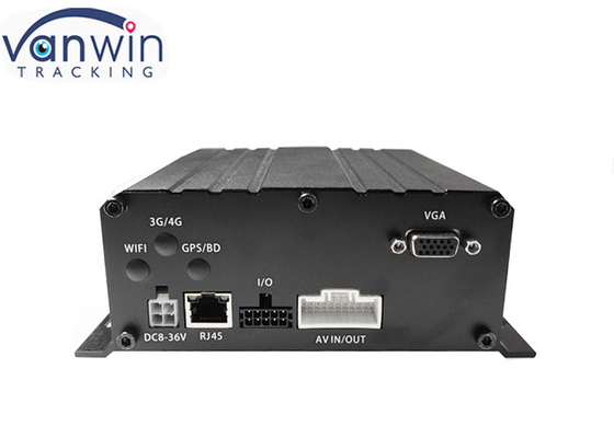 자동차 화물 차량 관리를 위한 4ch 4G GPS 와이파이 H.265 HDD 이동가능 차량 드브르