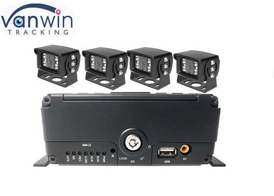 4ch 4G GPS 와이파이 H.265 HDD 이동 자동차 녹음기 dvr