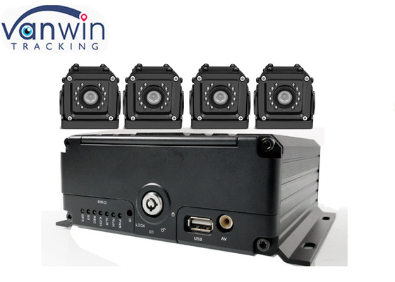 4ch 4G GPS 와이파이 H.265 HDD 이동 자동차 녹음기 dvr