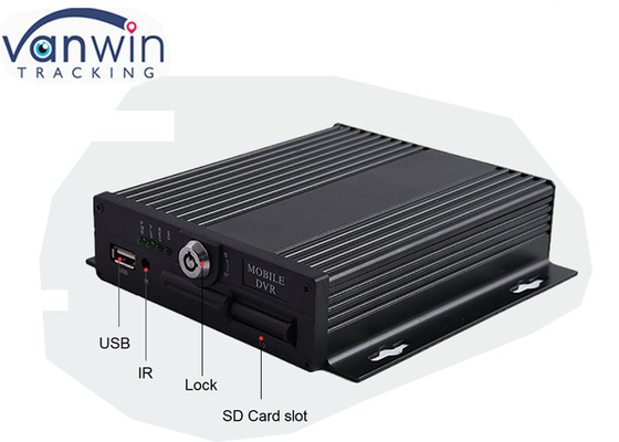4CH 4G GPS H.264 SD 카드 모바일 DVR 차량 이동 비디오 감시