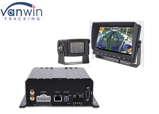 GPS 4 채널 모바일 DVR 차량의 함장 관리