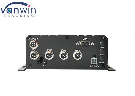 1080P IP 4G GPS DSM BSD H.264 4 채널 자동차 DVR