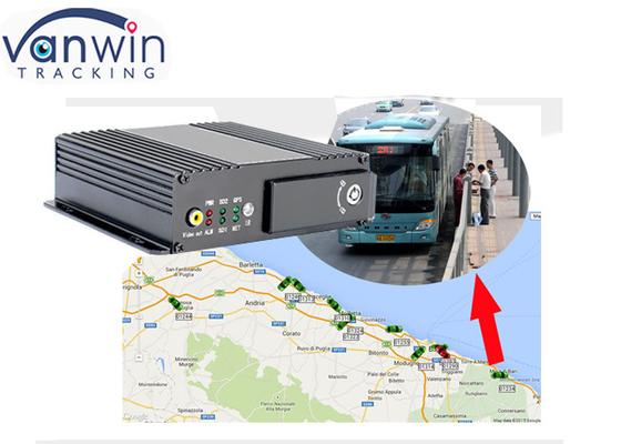 4G GPS 듀얼 SD 8 채널 네트워크 임베디드 DVR AHD 1080P 공공 버스