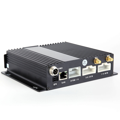 4G GPS 듀얼 SD 8 채널 네트워크 임베디드 DVR AHD 1080P 공공 버스