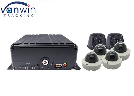 6ch 4G AHD 1080P 보안 카메라 시스템은 차량 화물 차량 관리를 위한 전화에 연결됩니다