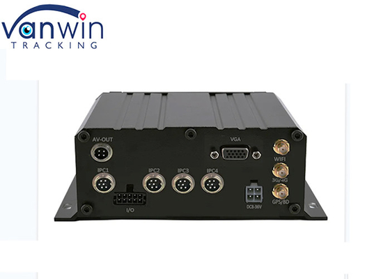 1080P MNVR GPS 추적 4 채널 모바일 DVR 차량 함대 관리