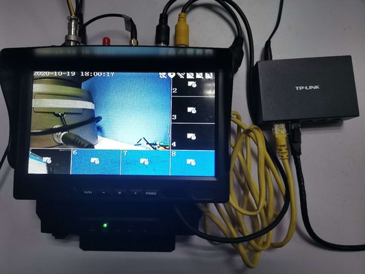 4G 모바일 NVR 1080P AHD 자동차 DVR 8CH HDD+SD 카드