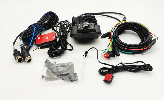 4채널 1080P 트럭 대시 카메라 레코더 함대 GPS 추적 4G 대시 카메라 ADAS DMS