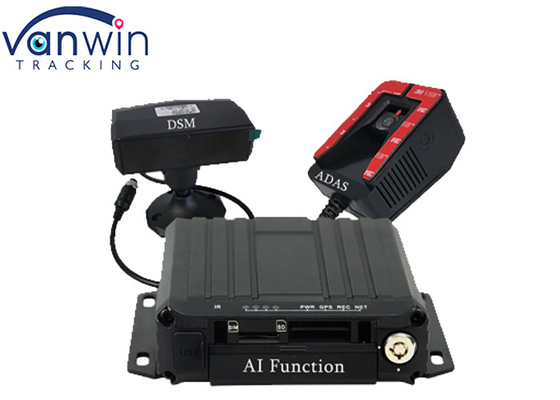 4 채널 1080P 차량 CCTV MDVR GPS 4G WIFI 트럭 카메라 시스템 AI BSD DSM ADAS 버스용 카메라