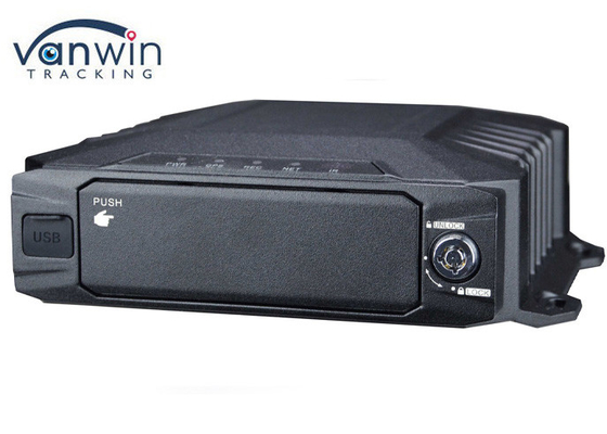 택시 / 버스를 위한 대시캠 4G GPS WIFI와 함께 기능적인 4 채널 모바일 DVR