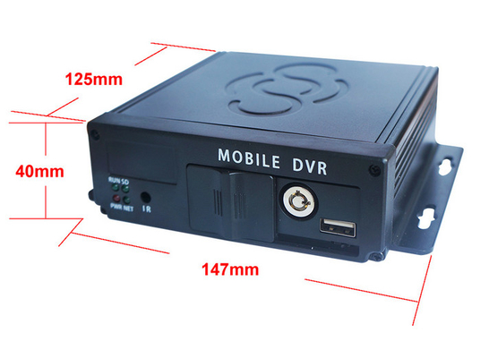 무료 소프트웨어 FHD 4CH SD 카드 재충전 배터리 및 슈퍼 콘덴서와 함께 모바일 DVR