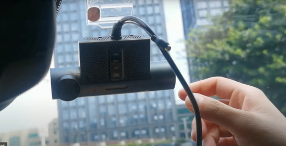 2CH 무료 플랫폼 대시 캠 DVR 모빌 4G GPS MDVR 180도 수직 각