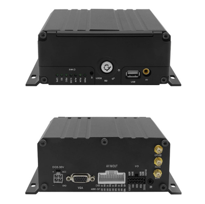 모바일 DVR 시스템 4 채널 1080P H.265 HDD AHD 차량 자동차 DVR 비디오 레코더 트럭 버스 캠퍼 밴