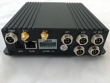 RJ45 항구 720P SD 카드 이동할 수 있는 DVR의 GPS를 가진 안전 AVI 이동할 수 있는 DVR 기록병