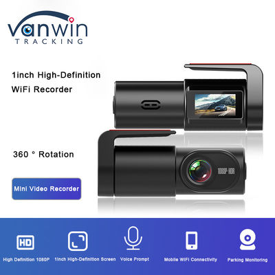 ADAS HD 나이트 비전 주차 모니터링 모바일 인터넷 와이파이 숨겨진 360 ° 1 인치 운전 기록기