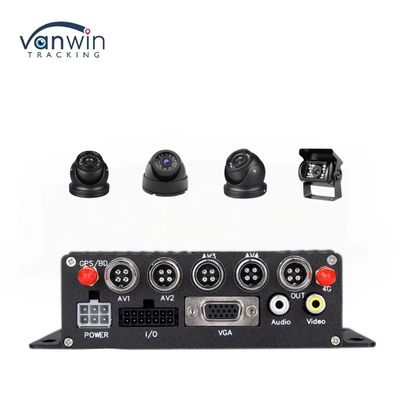 DC 12V 36V H.265 4CH HD 1080P 무선 전송과 함께 자동차 모바일 DVR 대시캠 레코더