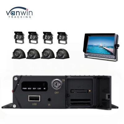 8CH 1080P H.265 HD GPS 차량 모바일 DVR 레코더 12V 2.5A 및 5V 2A 출력