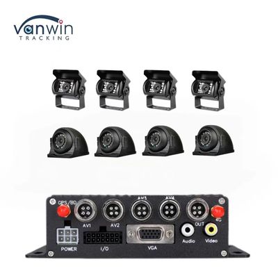 8CH 1080P H.265 HD GPS 차량 모바일 DVR 레코더 12V 2.5A 및 5V 2A 출력