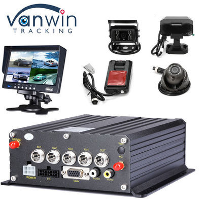 4G GPS 와이파이 4CH 1080P 역 백업 카메라 ADAS DMS AI 맹점 탐지 HDD 모바일 DVR