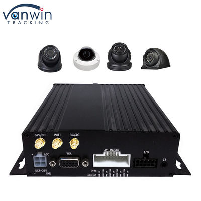 GPS 1080P HD 4CH 모바일 DVR SD 카드 Samrt WIFI 버스 차량 디지털 비디오 레코더