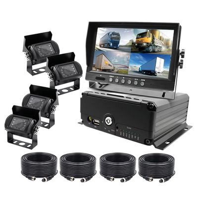 자동차 블랙 박스 카메라 자동차 DVR SIM SD 카드 트럭 자동차 녹화 기기 MDVR 버스 박스에 사용되는 앞뒤 카메라