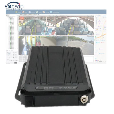 4G 온라인 비디오 추적 GPS 모바일 DVR 1080p SD 카드 4 채널 심 카드 GPS 차량 CCTV 카메라