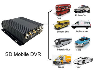4CH 720P 차량 이동할 수 있는 DVR GPS 궤도 3G 실시간 모니터링 호환성 AHD 및 아날로그 사진기
