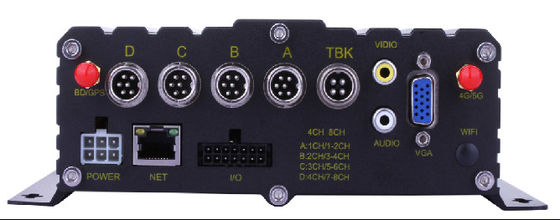4G 5G WIFI GPS 8 CH AI 모바일 DVR ADAS DMS HDD SSD SD 카드와 함께 자동차 버스 트럭