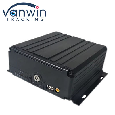 풀 HD 1080P 8CH 모바일 DVR SD 카드 4G GPS H.265 CMSV6 버스 트럭 DVR 보안 시스템