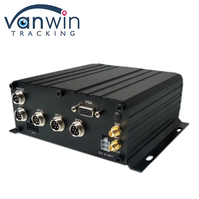 풀 HD 1080P 8CH 모바일 DVR SD 카드 4G GPS H.265 CMSV6 버스 트럭 DVR 보안 시스템