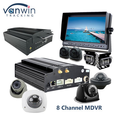 4G 와이파이 GPS MDVR 카메라 시스템 8CH 버스 트럭 차량용 모바일 디지털 비디오 레코더