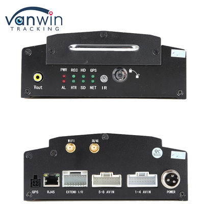 4G 와이파이 GPS MDVR 카메라 시스템 8CH 버스 트럭 차량용 모바일 디지털 비디오 레코더